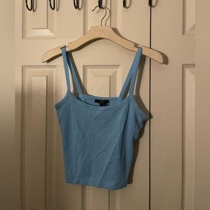 Forever 21 cotton cropped tank top
